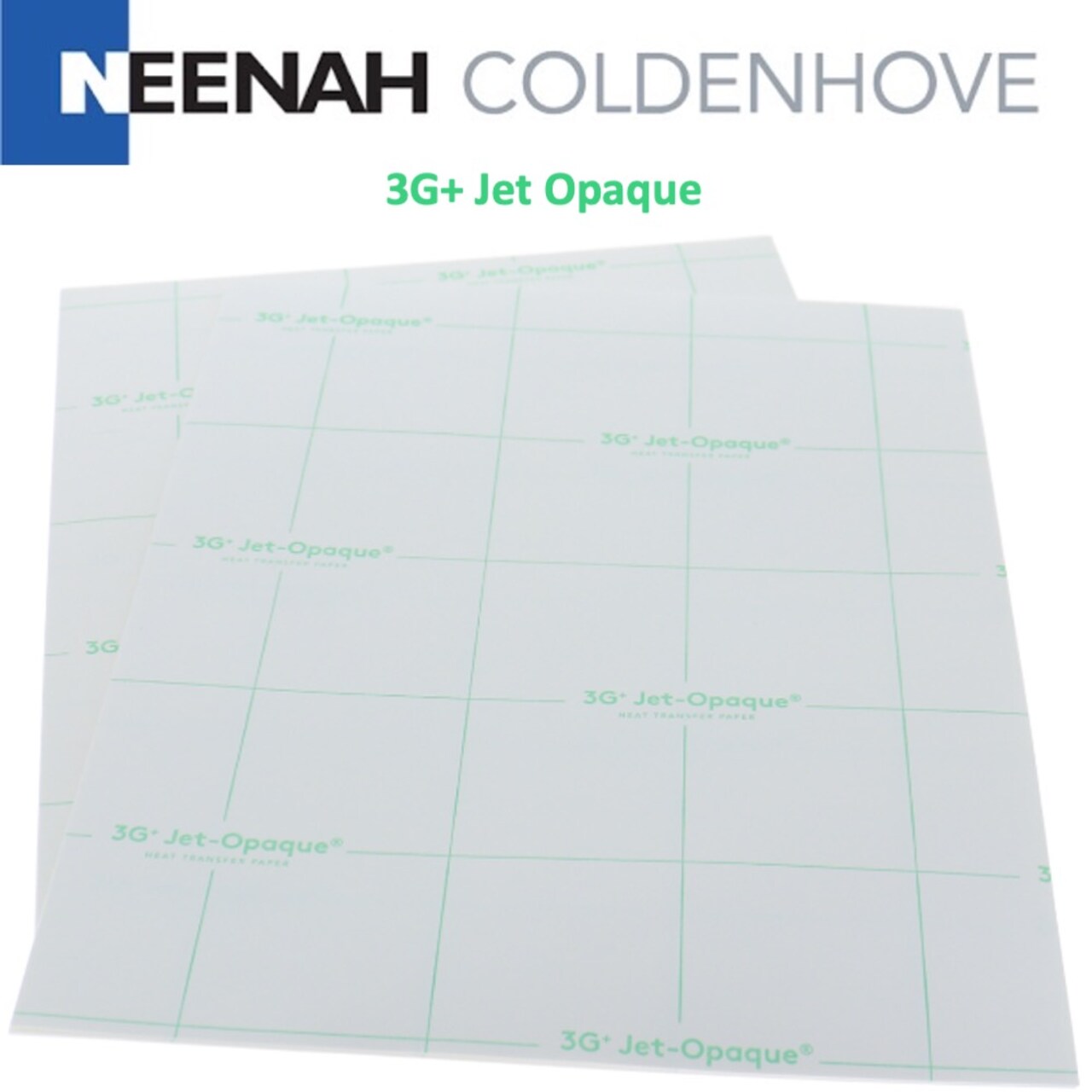 Iron ON Heat Transfer Paper 3G Jet Opaque PLUS 8.5 x 11" Custom Pack 100 Sheets